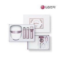 LG전자 프라엘 토탈 페이셜케어 패키지 4종 마스크 갈바닉 토탈 클렌저 정품 TPJ1B 사은품 핑크