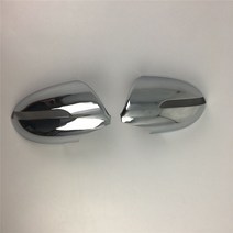 크롬 백미러 커버 몰딩 트림 스포티지 R 2010 2011 2012 2013 2014 용, have Lamp hole