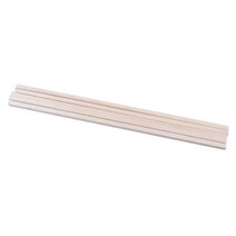 THE VEDO SHOP 10pcs 5*5*250mm 광장 발사 나무 스틱 부드러운 목공예 스틱 맞춤못 봉, 설명