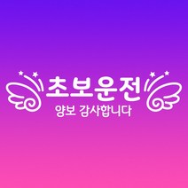 심플하고 센스있는 초보 운전 스티커 모음!, 04-초보운전(블랙)