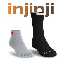인진지 NEW 트레일러 블랙 + NEW 라이너 쿨맥스 아웃도어 양말 중목 등산 트레킹 백패킹 스포츠 기능성 남자 여자, medium(255~270)