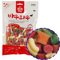 강아지 간식 연어 미니혼합져키 150g 3개 3개월 애기