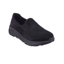 스케쳐스 여성 고워크 아웃도어 굳이어 바닥#소가죽# 워킹화 #미끄럼방지#접지력#쿠션감#착용감#우수# #발편한#인기#추천#구두대용#강서NC백화점 블랙컬러