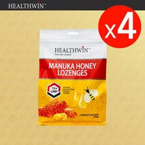 헬스윈 UMF15 마누카꿀 로젠지 사탕 레몬맛 500g 4개