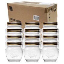 보르미올리 콰트로 스타지오니 자 앙포라 유리저장병, 500ml, 12개