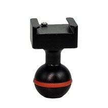 알루미늄 합금 더블 볼 헤드 매직 암 콜드 슈 어댑터 마운트 DSLR 카메라 케이지 모니터 마이크 비디오 라이트