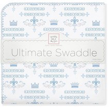 스와들디자인 SwaddleDesigns Ultimate Winter Swaddle XL 속싸개 미국산 프리미엄 면 플란넬 터키석 보석 톤 Little Chickies (Mo