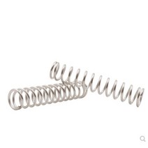 스프링 용수철 코일 볼트 리턴 인장 토션 태엽 고리 스테인레스 스틸 소형 압축, 0.6mm, 10mm, 35mm