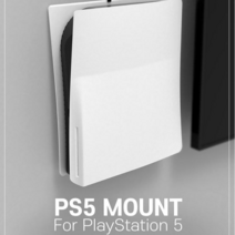 필스틸 플스5 벽걸이 PS5 벽걸이 PS5 벽 마운트 PS5 받침대 PS5 매립, PS5 마운트