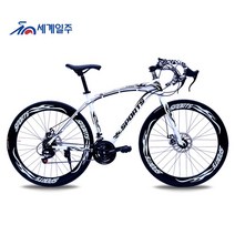 세계일주 입문용 로드 자전거 30단 700C 90% 완조립 배송 기계식디스크브레이 BIKE-6088, Ik-2