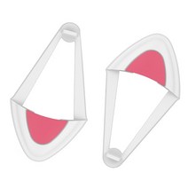 고양이 귀 교체 헤드폰을위한 1 패밀 헤드폰 액세서리 고양이 귀 데코, 하얀색