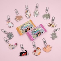 1000냥냥랜덤아크릴키링(랜덤발송), 랜덤발송