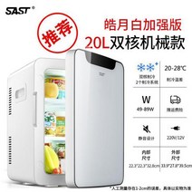 음식물냉동고 서랍식 가정용 미니 냉동고 SAST20L 숙소 대여 소형 고 방 화품 숙소 고, 07 20L듀얼코어 강화/호월백/머신 모델