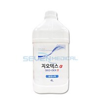 지오덱스 알파 살균소독 및 탈취제 치아염소산수4L 최신제품 가정용 살균소독제, 1개
