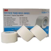 3M 마이크로포 의료용 종이테이프 종이 반창고, 1개