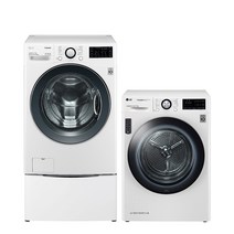 LG전자 트롬 트윈워시 건조기 세트 F21WDUM-9V 21kg + 9kg 방문설치