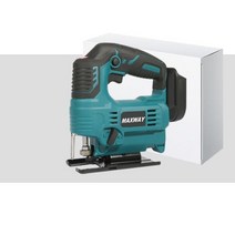 직소기 조정 목공 LED 무선 전기 곡선 톱 전동 브러쉬리스 직소 마끼다 18V 2900RPM-24, 1.no battery