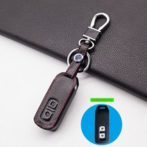 캠핑 웨건 접이식 카트 아웃도어 폴딩카트2버튼 가죽 모터 원격 키 Fob 케이스 혼다 N-BOX n-one N 왜건 N-, 01 Black line