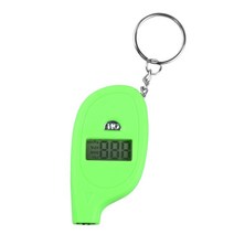 진단 도구 3-150PSI 디지털 LCD 디스플레이 키 체인 타이어 공기 차량 오토바이 자동차 감지기 압력 게이, 05 YELLOW