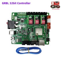 CNC조각기 공작기계 목재CNC가공 GRBL 32 비트 컨트롤러 브레이크 아웃 보드 확장 카드 MKS TS35-R 디스플, 04 CNC32
