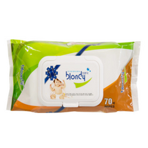 브론디 두꺼운 물티슈 캡형, 70매, 20팩