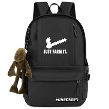 마인크래프 백팩/초등학생/중학생/고등학생/성인/아동/학원/노트북/가방/굿즈/캐릭터/크리퍼/스티브/앤더맨/던전스/레고/포지/Minecraft backpack/신학기/선물/배낭/5-2