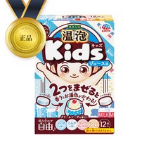바스로망 온포 KIDS 주스(12정) 탄산발포 펜션입욕제 일본입욕제 어린이입욕제, 상세페이지 참조