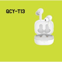 QCY-T13 블루투스 헤드폰 V5.1 가성비극강이어폰 무선 TWS 이어폰 터치 컨트롤 이어버드 4 마이크 ENC HD 통화 헤드셋 맞춤형 앱, T13 핑크