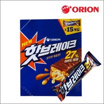 오리온 핫브레이크 아몬드땅콩 750g50gx15개, 없음