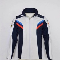 오토바이 자켓 오토바이옷BMW Motorrad WorldSBK Tyco TAS 레이싱 팀 모터스포츠 오토바이 자켓 지퍼 클로, 01 01