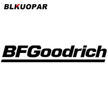 BFGoodrich 자동차 스티커에 대 한 BLKUOPAR 방수 크리 에이 티브 개성 Decals 들어 갔어 죽을 잘라 바이크 바이크 바이크 오토바이 자동차 도어 프로텍터, [02] WHITE, [02] 25cm