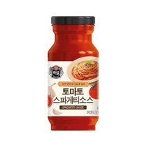 CJ제일제당 백설 토마토 파스타 스파게티소스, 610g, 2개