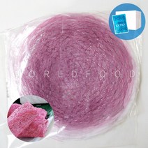 냉동 그물망 짜조피 반짱레 보라 banh trang re mau tim 22cm 200g, 1개