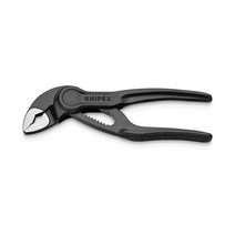 크니팩스(KNIPEX) 워터펌프플라이어 미니첼라(코브라)_87-00-100BK XS 사이즈 전장:100mm, 단품