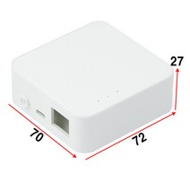 JINHA 플라스틱 케이스 엔클로저 enclosure ABS DIY 72x70x27 SY-AKR-183