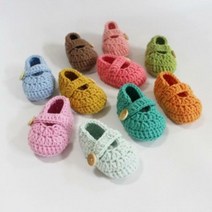 [천삼백케이] [러브컨츄리] (DIY)아기덧신(버튼용) 만들기, 그린