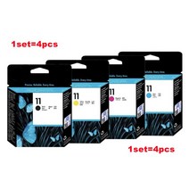 복합기 HP 11 500 헤드 C4810A 프린트 정품 세트, 01 1SET For HP 11