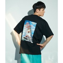 피글스 [피글스] PGS 커티샥 그래틱 티셔츠(블랙)