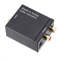 DAC LccKaa-디지털-아날로그 오디오 컨버터 앰프 디코더 광 동축 토스링크-아날로그 RCA L/R 어댑터, [01] A