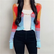 비위치 비위치 레인보우 버클 가디건 (8785818)