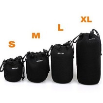 South bay 4PCS Matin Neoprene 소프트 방수 카메라 렌즈 파우치 가방 케이스 S + M L XL, 한개옵션0