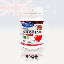 플러스팜 크릴 오일 1000mg 90캡슐