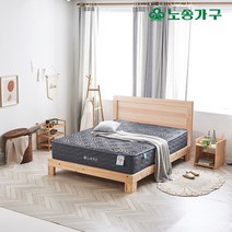 노송가구 편백나무원목 베라 통판 킹침대/독립CL라텍스매트리스포함/주문제작가능
