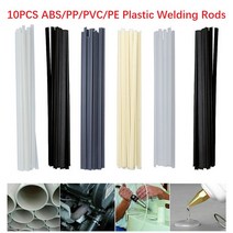 용접봉 롯드 플라스틱 용접봉 200mm 길이 ABS PP PVC PE 스틱 5x2mm 용품 그레이 화이트 10 피스, 06 ABS