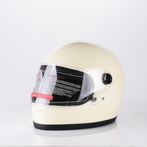 오더봇 티티앤코 TT&CO 풀 페이스 헬멧 오토바이 바이크 스쿠터 베스파 할리 데이비슨 하이바 TT06 클래식 티티엔코, 화이트, XL