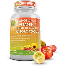 서플먼트스튜디오 리포솜 비타민C 홀푸드 SUPPLEMENTS Liposomal Vitamin C 500mg 180캡슐