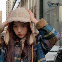 테디브라더 군밤모자 귀도리 겨울 털 방한 캠핑