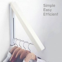 XEZ401566 *디아코니아* 문구 생활잡화 공간활용 접이식 벽부착 옷걸이 행거