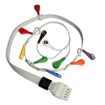 CONTEC EKG 케이블 3 12 10 리드 버튼 바나나 ECG 케이블 ECG 80A 90A ECG 100G 300G 600G 1200G 8000G Tlc6000 Tlc5000, 01 ECG Cable