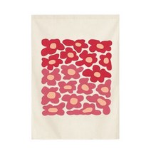 북유럽 커튼 인쇄 캐비닛 기능 꽃 짧은 morandi 스타일 하프 찬장 방진 홈 37